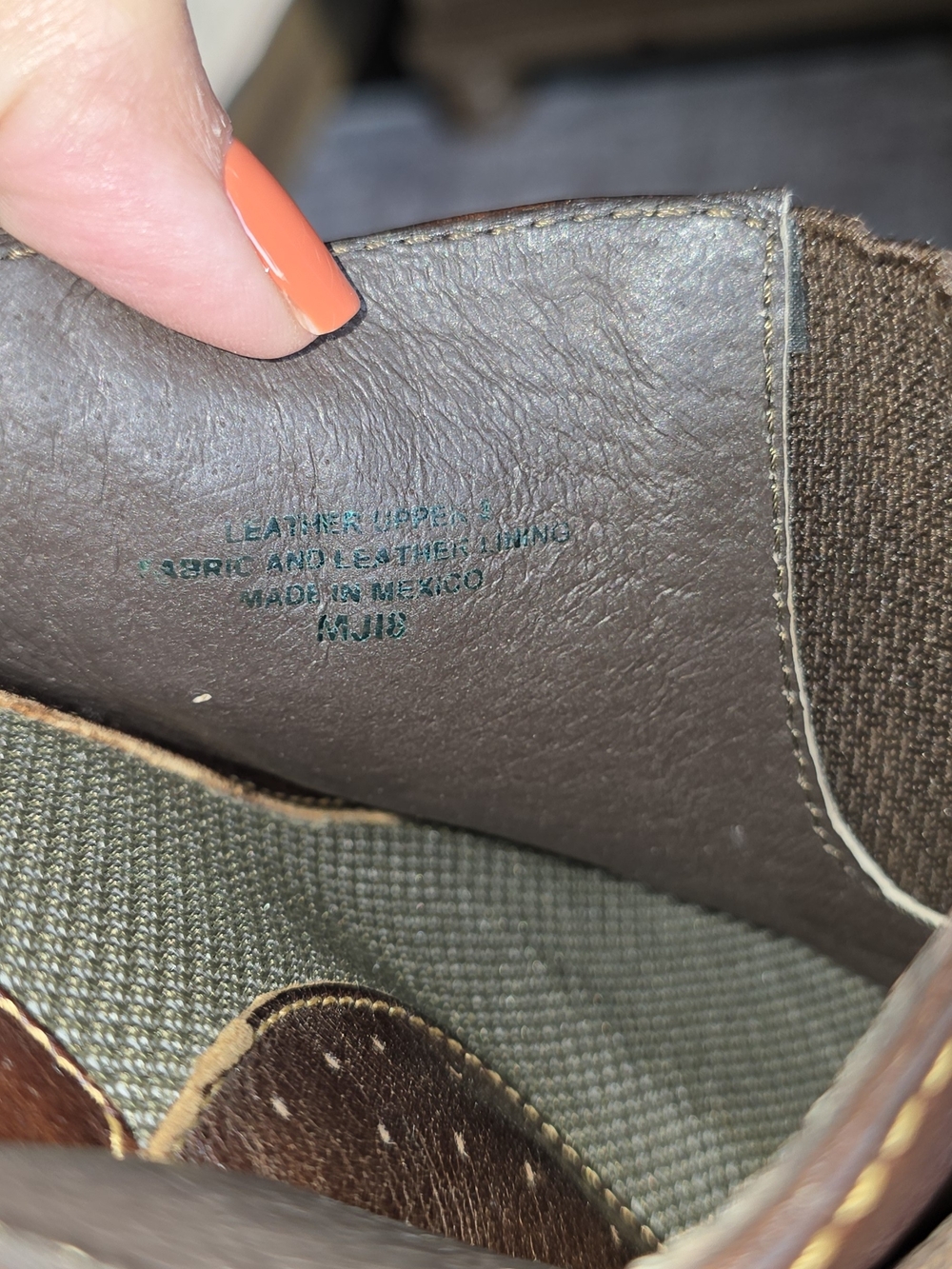 Børn Handcrafted Brown Leather Utility Slide Clogs / Mules Adjustable Buckle 90s - Picture 3 of 7